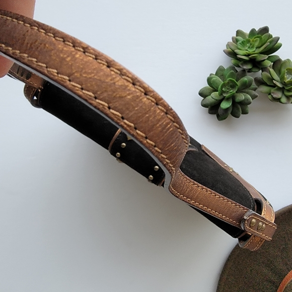 Couture Donald J Pliner Suede Leather Handbag Made in the Mountains of Italy - Picture 15 of 16